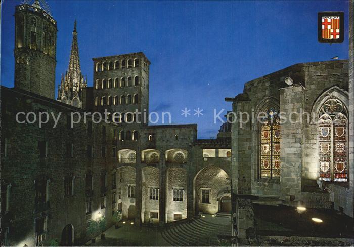 Barcelona Cataluna Barrio Gotico Plaza del Rey