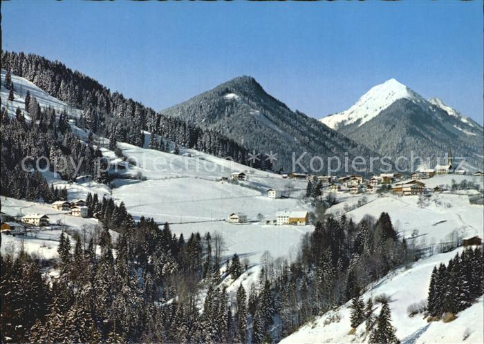 Hinterthiersee Winterpanorama