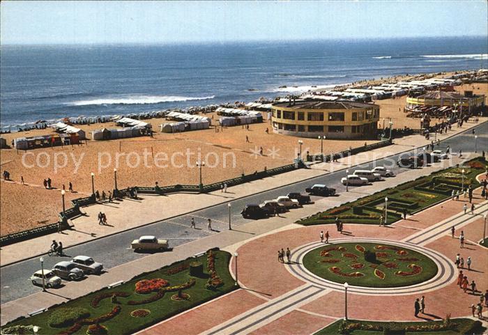 Povoa de Varzim Uma praia jardin Strandpromenade Garten