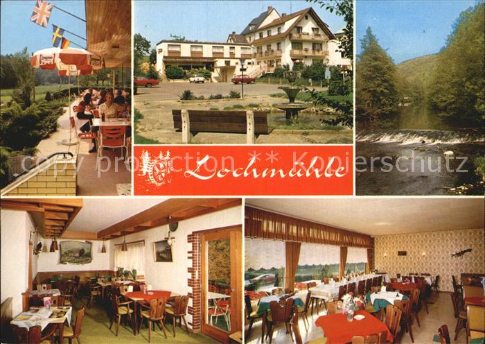 Oberzeuzheim Hotel Pension Restaurant Lochmuehle Partie am Fluss Wehr
