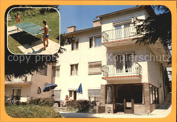 Krumpendorf Woerthersee Fruehstueckspension Villa Bianca Tischtennis