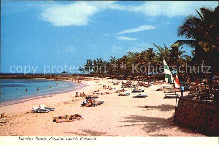 Nassau Bahamas Paradise Beach Paradise Island