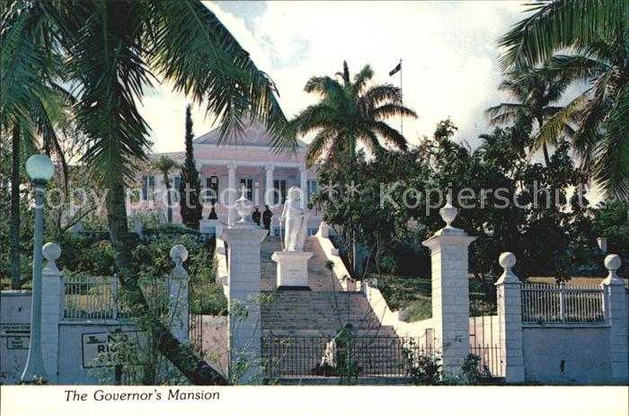 Nassau Bahamas The Governor's Mansion