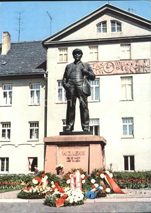 Eisleben Lutherstadt Lenin Denkmal Statue