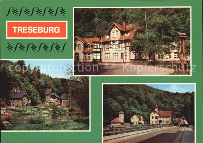 Treseburg Harz FDGB Erholungsheim Luppbode An der Halde Gemeindeschwesternstatio