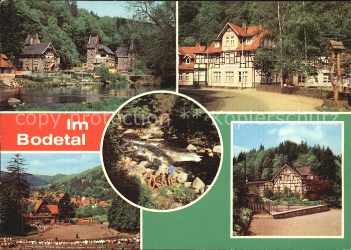 Bodetal Harz An der Halde FDGB Erholungsheim Luppbode Altenbrak Waldbuehne Rolan