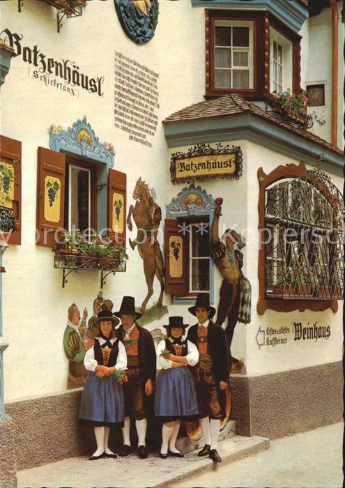 Kufstein Tirol Batzenhaeusl Schicketanz Weinhaus Gasthaus Roemerhofgasse Kuftste
