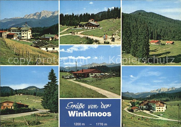 Winklmoos Winkelmoos Panorama Ausflugsziel Winklmoosalm Wandern