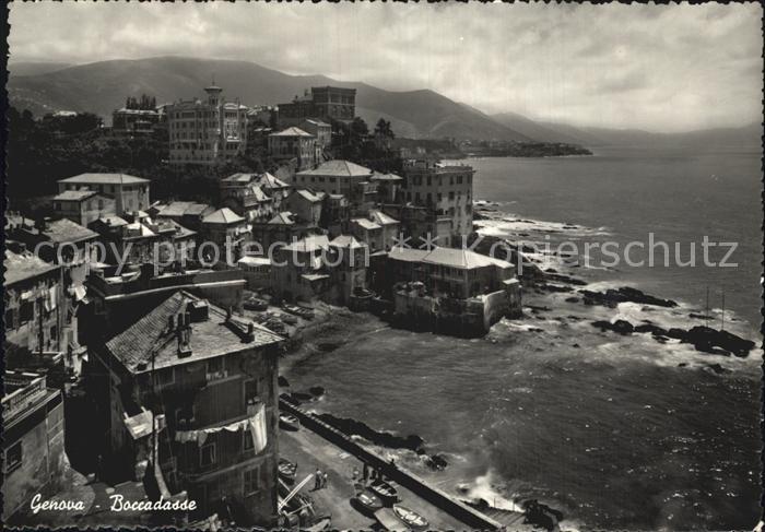 Genova Genua Liguria Boccadasse Kueste