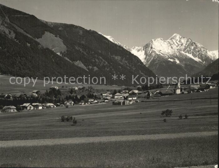 Niederrasen Panorama Blick gegen Hochgoell