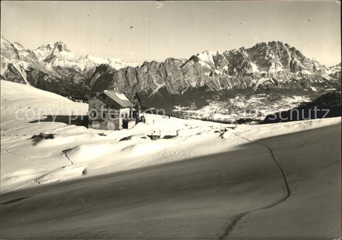 Cortina d Ampezzo Rifugio Passo Giau Dolomiti Berghaus Dolomiten