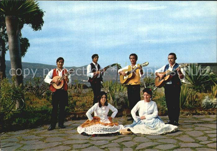 Las Palmas Gran Canaria Conjunto tipico Canario Spanische Musik Tanz Folklore