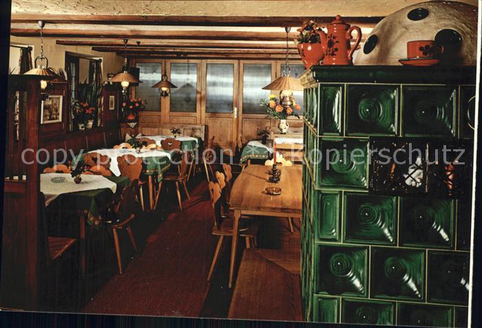 Wittelbach Gasthof Pension Ochsen Gastraum Kamin