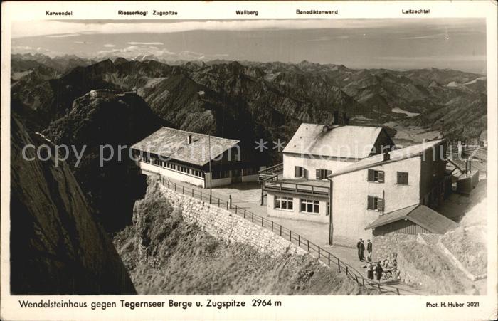 Wendelsteinhaus Tegernseer Berge Zugspitze