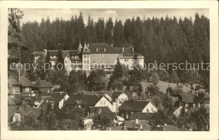 Oberhof Thueringen Erholungsheim Glueckauf