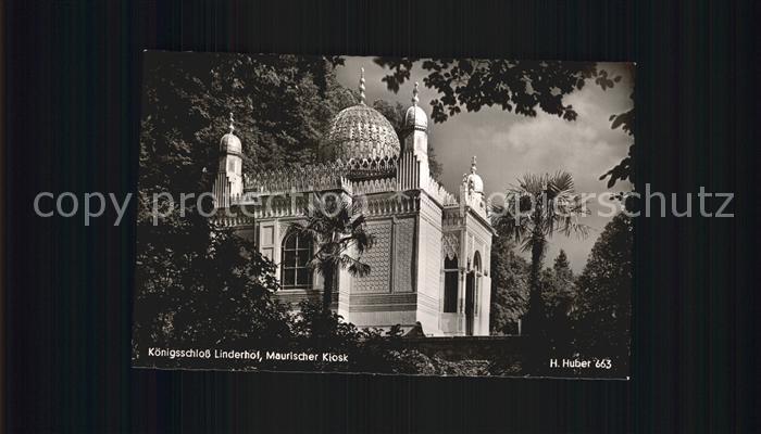 Linderhof Ettal Koenigsschloss Maurischer Kiosk