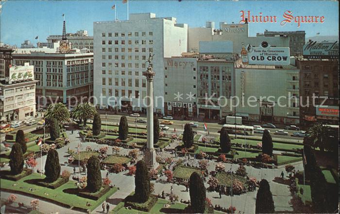 San Francisco California Union Square