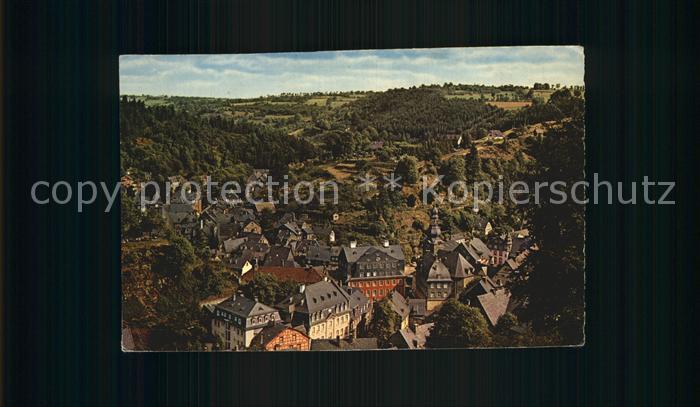 Monschau Montjoie NRW Panorama