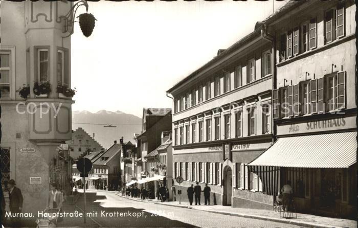 Murnau Staffelsee Hauptstrasse Krottenkopf