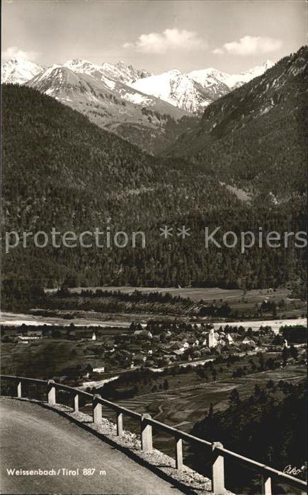 Weissenbach Lech Gaichtpassstrasse