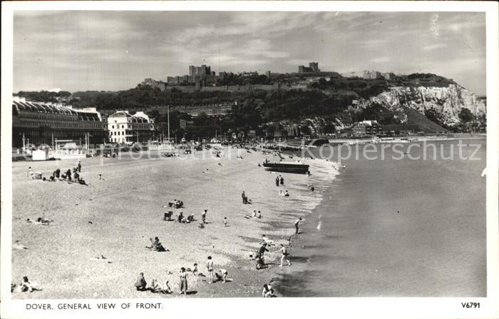 Dover Kent UK Strand Panorama