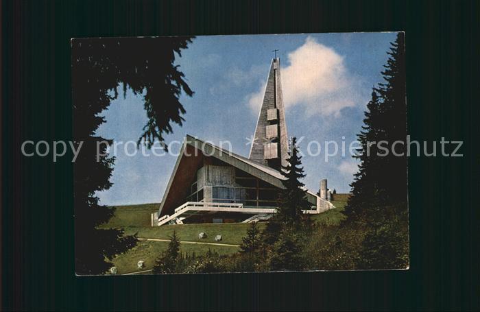 Feldberg Schwarzwald Kirche der Verklaerung Christi