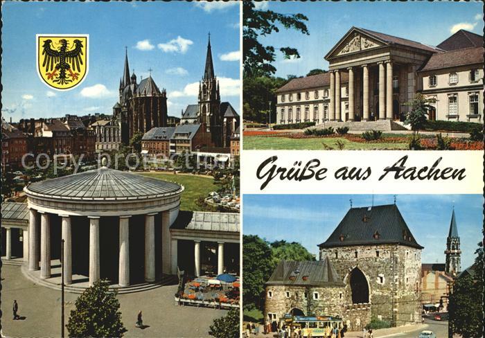 Aachen Dom Rathaus Stadtansichten