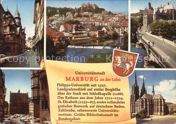 Marburg Lahn Stadtansichten Dom