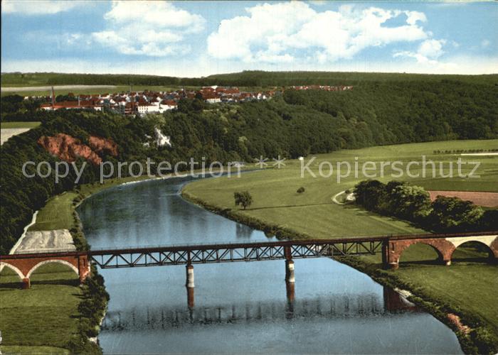 Fuerstenberg Weser Luftkurort Panorama