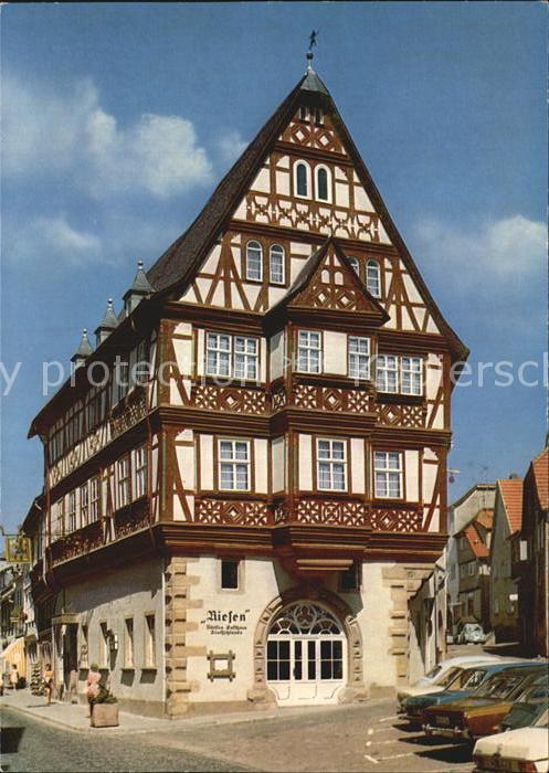 Miltenberg Main Gasthaus zum Riesen