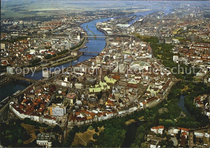 BREMEN CITY Luftaufnahme