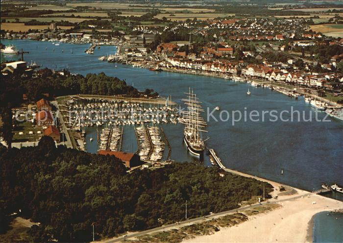 Travemuende Ostseebad Luftaufnahme