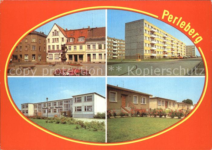 Perleberg Grosser Markt Heinrich Heine Strasse Geschwister Scholl Oberschule