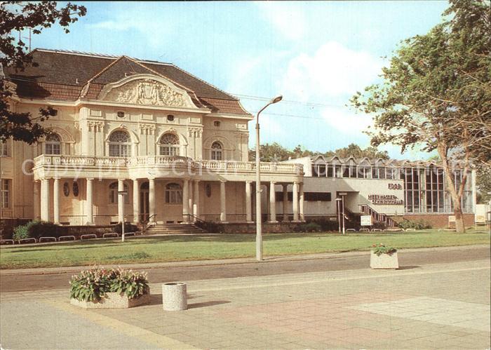 Kuehlungsborn Ostseebad FDGB Meerwasscherschwimmhalle