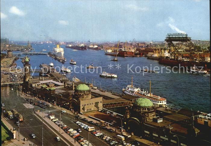 HAMBURG  CITY Sankt Pauli Landungsbruecken