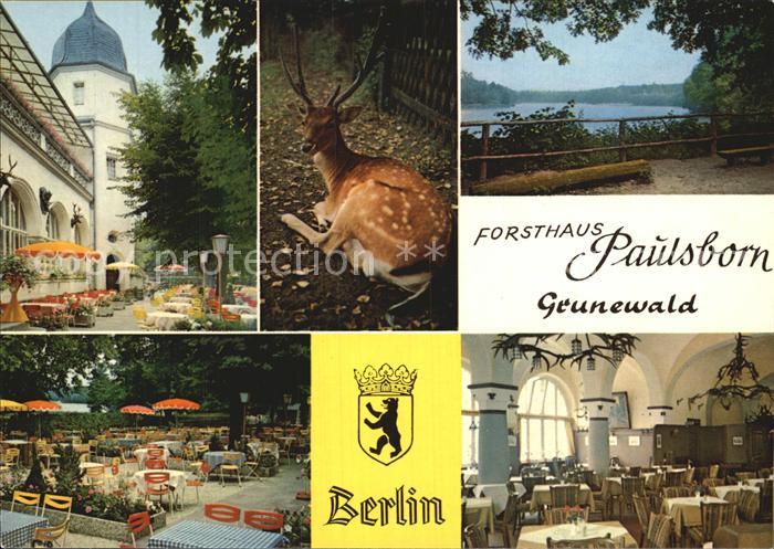 BERLIN  CITY Grunewald Forsthaus Paulsborn