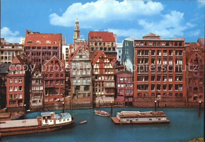 HAMBURG  CITY Alte Haeuser Nicolaifleet