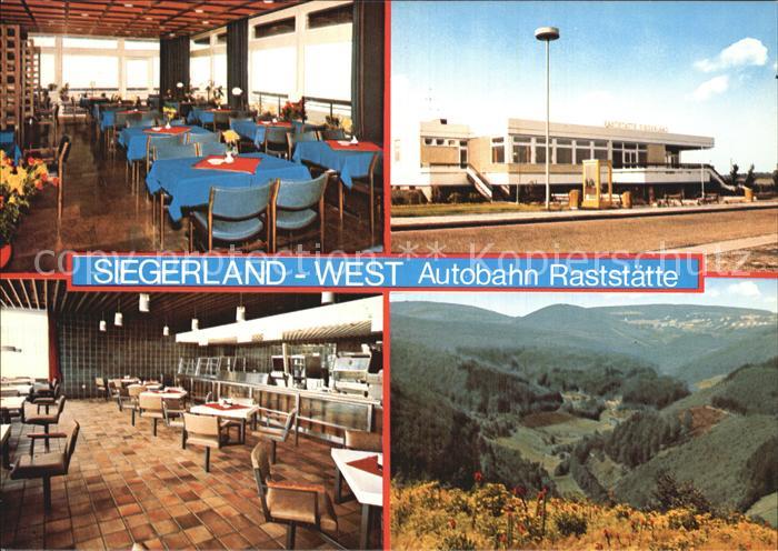 Freudenberg Westfalen Autobahn Raststaette Siegerland West
