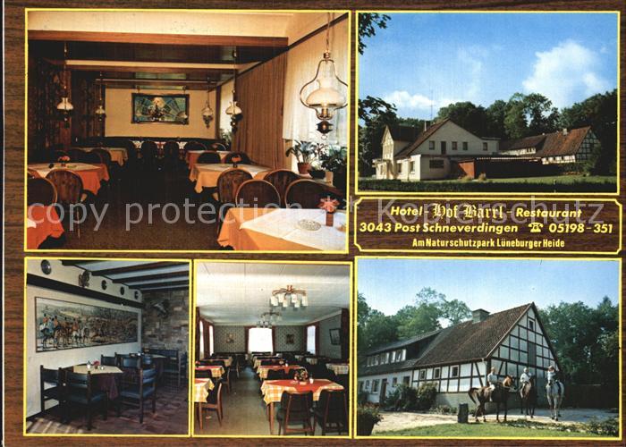 Schneverdingen Hotel Restaurant Hof Barrl