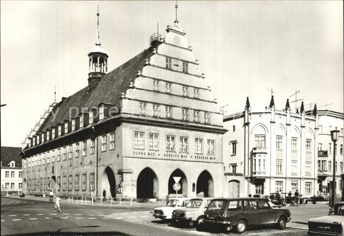 Greifswald Rathaus Rats Apotheke Platz der Freundschaft
