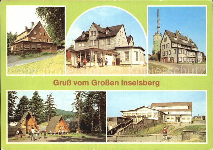 Grosser Inselsberg Jugendherberge Wanderhuetten Berggasthof Stoehr