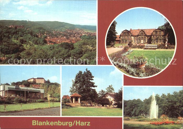 Blankenburg Harz Museum Kleines Schloss Stadtpark Thiepark