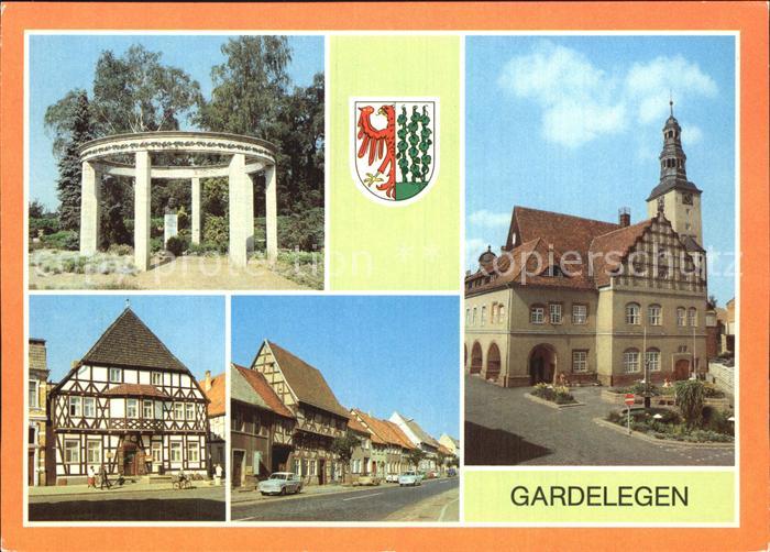 Gardelegen Grabmal Otto Reutters Rathaus Stadtmauer Sandstrasse