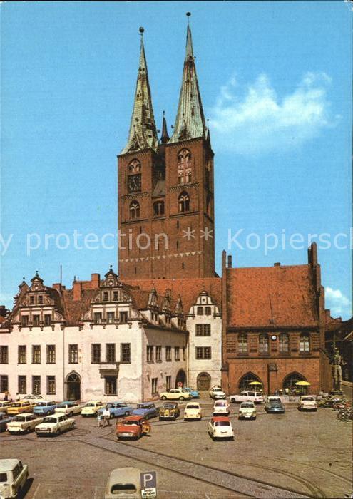 Stendal Marktplatz Marienkirche