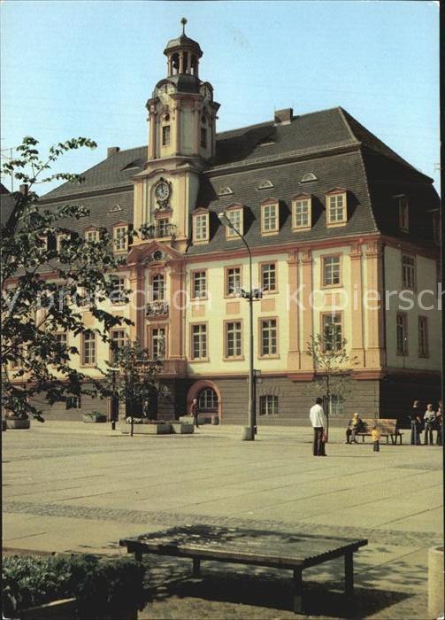 Weissenfels Saale Rathaus Karl Marx Platz