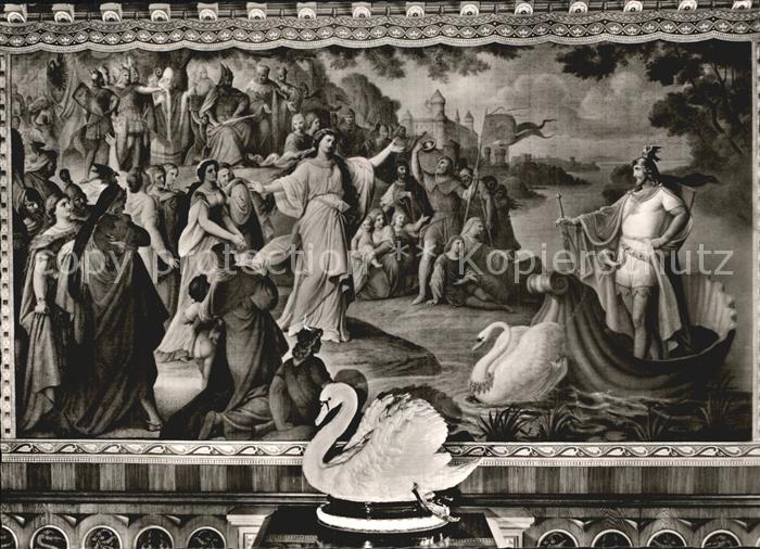 Schwangau Schloss Neuschwanstein Lohengrins Ankunft