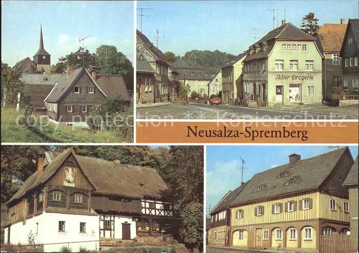 Neusalza-Spremberg Spremberger Kirche Niedermarkt Reiterhaus Baudenkmal