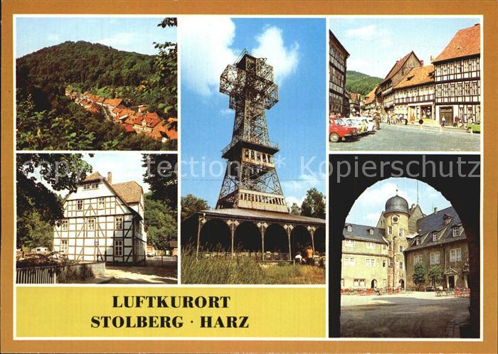 Stolberg Harz Rittergasse Josephskreuz Markt Jugendherberge Schloss