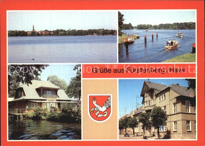 Fuerstenberg Havel Schwedtsee Havel Sportlerheim Rathaus
