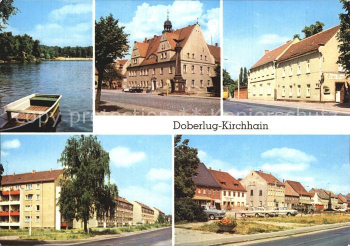 Doberlug-Kirchhain Bad Erna Rathaus HO Gaststaette Gruener Berg